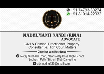 Advocate-madhumanti-nandi-Corporate-lawyers-Siliguri-West-bengal-2