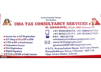 Uma-tax-consultancy-services-Tax-consultant-Porur-chennai-Tamil-nadu-1