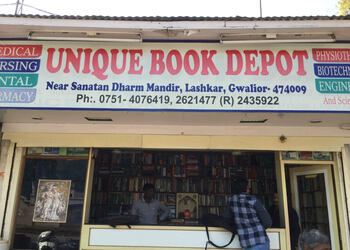 Unique-book-depot-Book-stores-Gwalior-Madhya-pradesh-1