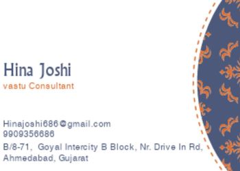 Vastu-consultant-hina-joshi-Vastu-consultant-Vastrapur-ahmedabad-Gujarat-1